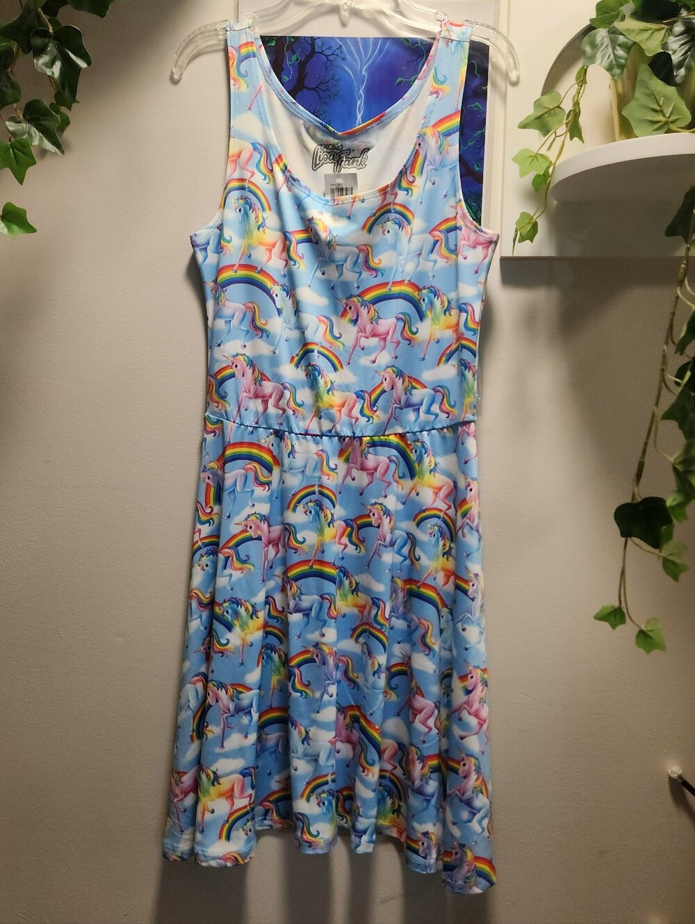 Lisa Frank Rainbow Unicorn Dress